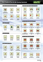 Fire Control Plan & Life Saving Symbols
